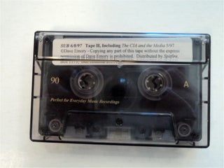 85547] Tape II, Including The CIA and the Media 5/97. Dave EMORY