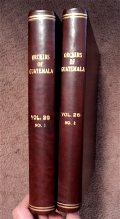 85860] Orchids of Guatemala. Oakes AMES, Donovan Stewart Correll