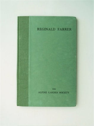 85888] Reginald Farrer, Author, Traveller, Botanist and Flower Painter. F. H. FISHER
