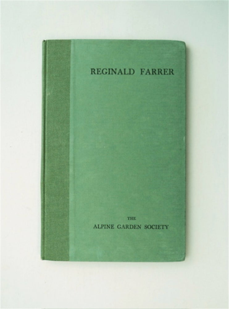 [85888] Reginald Farrer, Author, Traveller, Botanist and Flower Painter. F. H. FISHER.