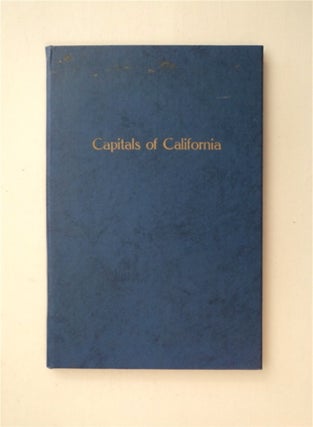85892] Capitals of California. COMPILED STUDENTS OF C. K. MCCLATCHY SENIOR HIGH SCHOOL, WRITTEN BY