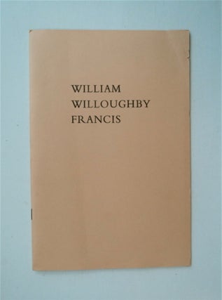 85897] William Willoughby Francis. Edmund E. SIMPSON