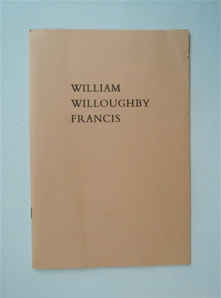 [85897] William Willoughby Francis. Edmund E. SIMPSON.