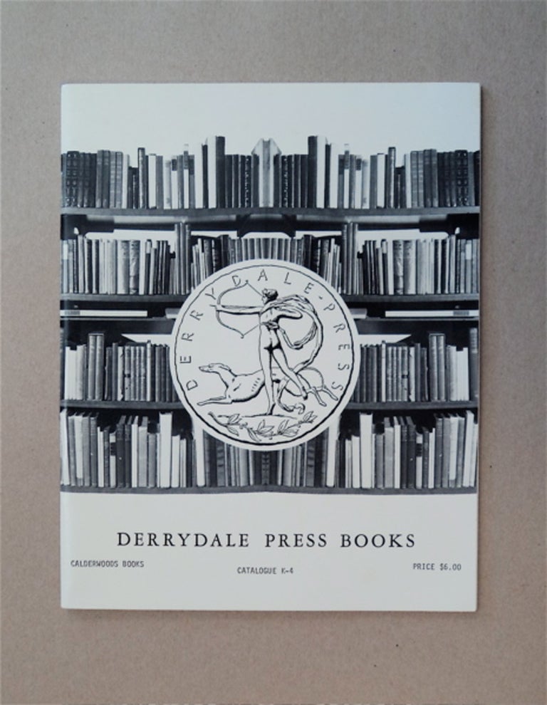 [85972] Derrydale Press Books: Catalogue K-4. CALDERWOODS BOOKS.