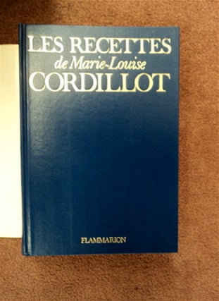 Les Recettes de Marie-Louise Cordillot