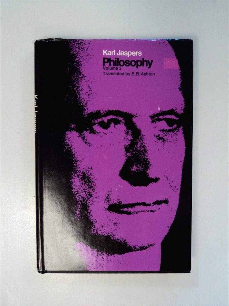 [87074] Philosophy 3. Karl JASPERS.
