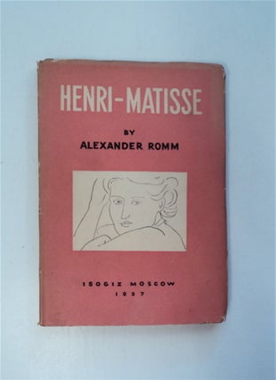 87109] Henri Matisse. Alexander ROMM