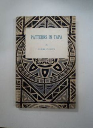 87299] Patterns in Tapa. Gurre PLONER