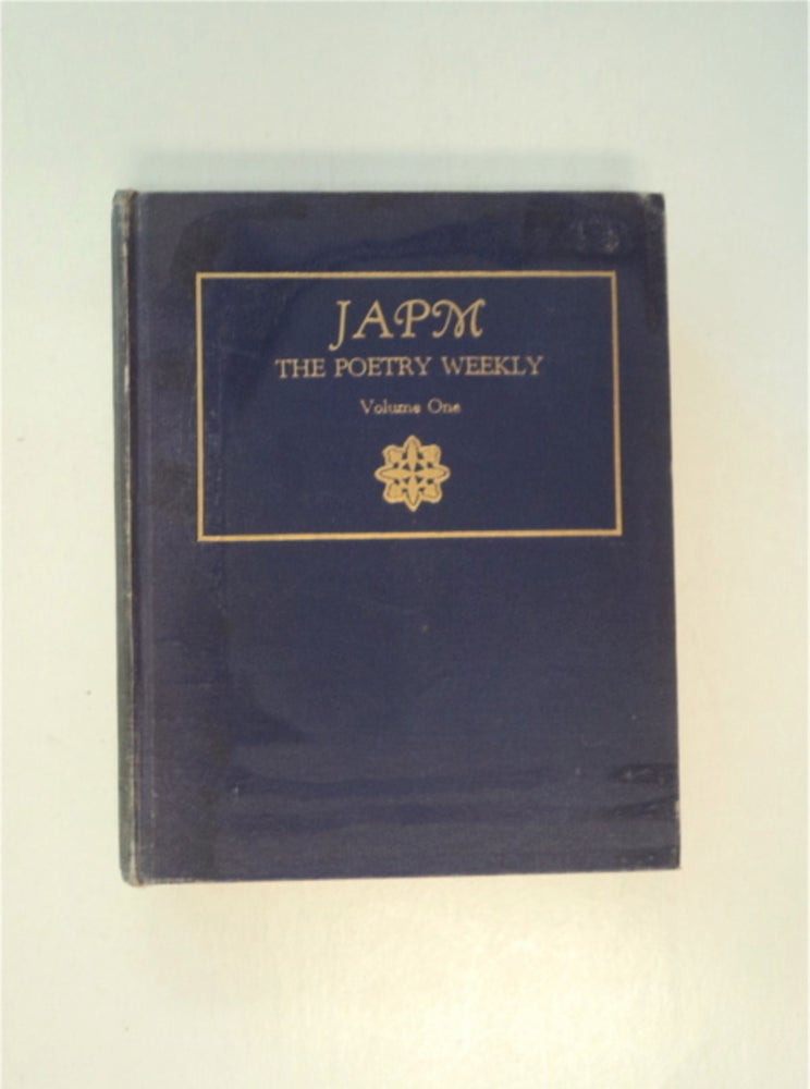 [87344] JAPM: THE POETRY WEEKLY ("JUST ANOTHER POETRY MAGAZINE"), VOLUME ONE (JULY 2, 1928 - DEC. 24, 1928)