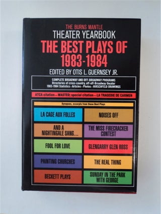 87466] The Best Plays of 1983-1984. Otis L. GUERNSEY, ed, Jr