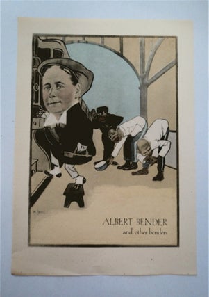 87849] An Evening with Albert M. Bender, 1866-1941. BOOK CLUB OF CALIFORNIA