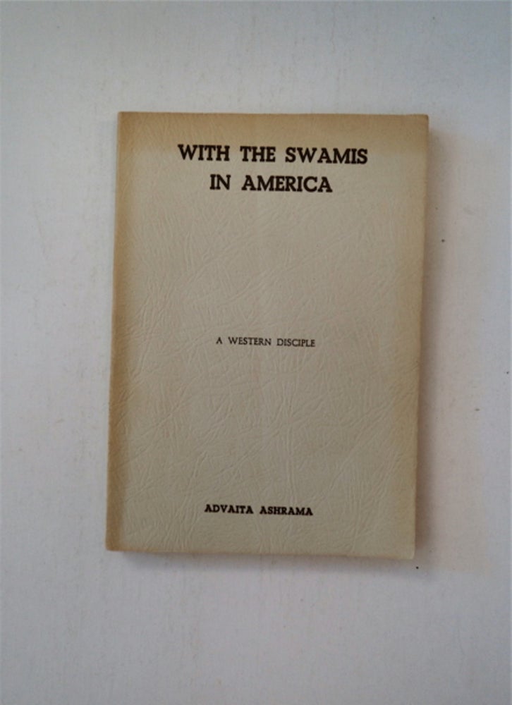 [88005] With the Swamis in America. A WESTERN DISCIPLE.