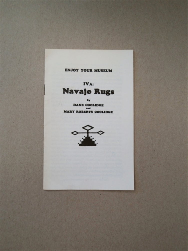[88149] Navajo Rugs. Dane COOLIDGE, Mary Roberts Coolidge.