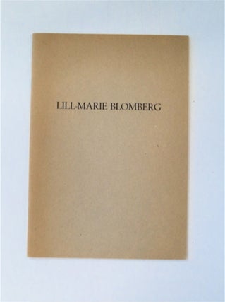 88298] LILL-MARIE BLOMBERG 1923-1992