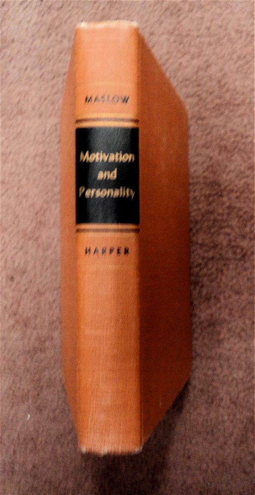 [88509] Motivation and Personality. H. MASLOW, braham.