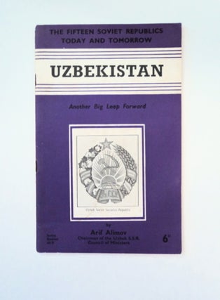88963] Uzbekistan: Another Big Leap Forward. Arif ALIMOV
