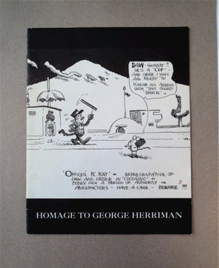 89049] Homage to George Herriman, January 7 - February 8, 1997. Bill BERKSON, curated by
