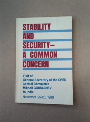 89087] Stability and Security - A Common Concern: Visit of General Secretary of the CPSU Central...