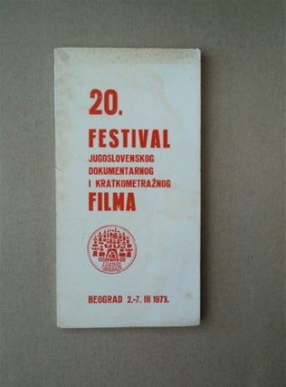 89091] 20. FESTIVAL JUGOSLOVENSKOP DOKUMENTARNOG I KRATMOMETRAZNOG FILMA / 20TH FESTIVAL OF...