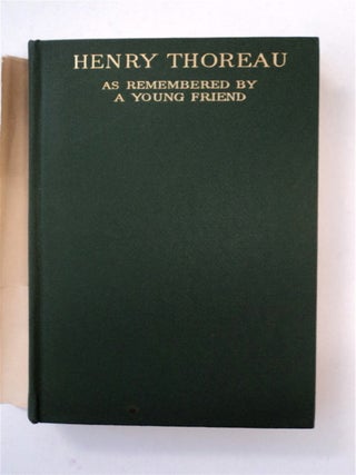 Henry Thoreau as Remembered by a Young Friend