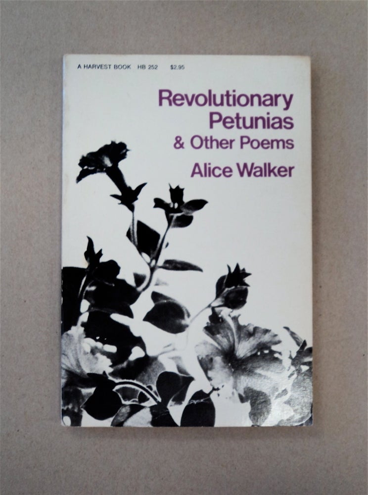 [89476] Revolutionary Petunias & Other Poems. Alice WALKER.