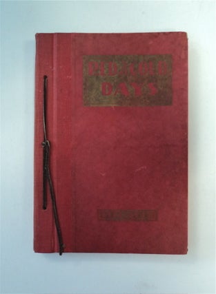 89620] RED AND GOLD DAYS 1932-1933, VOLUME I