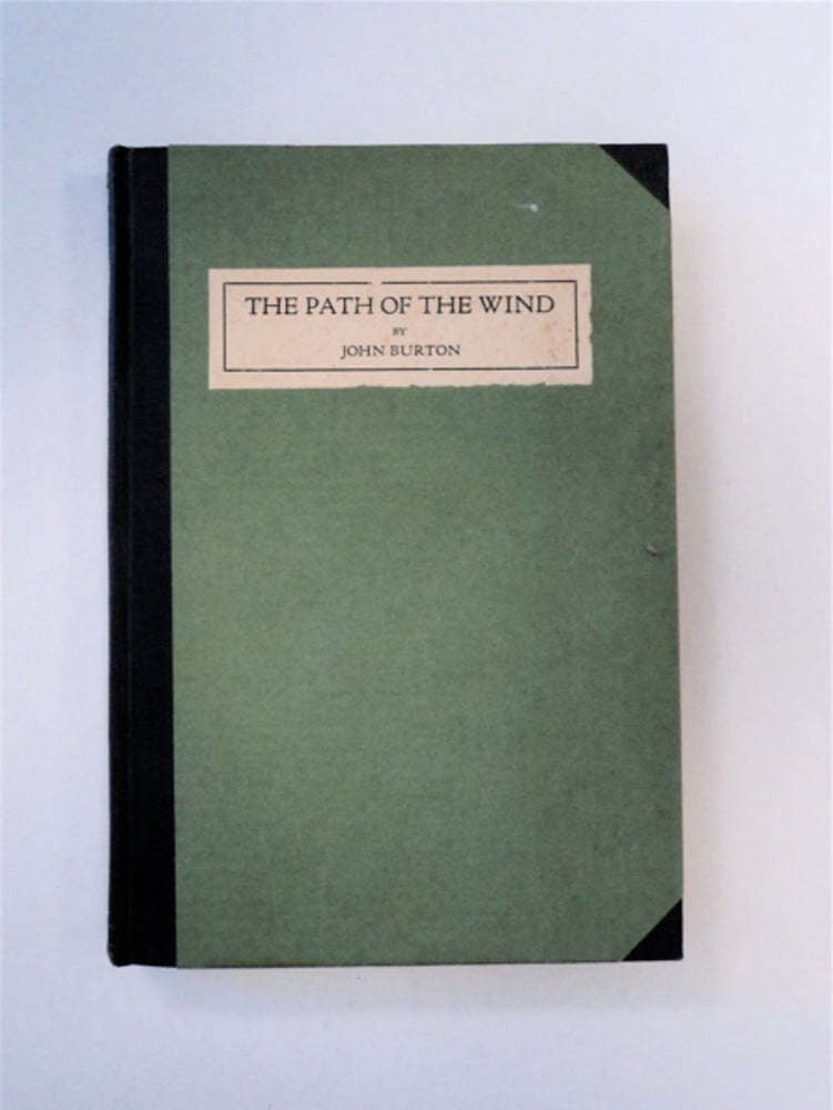 [89734] The Path of the Wind. John BURTON.