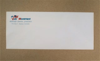 89834] Mailing Envelope of July 4th Movement, Eldridge Cleaver, President. Eldridge CLEAVER