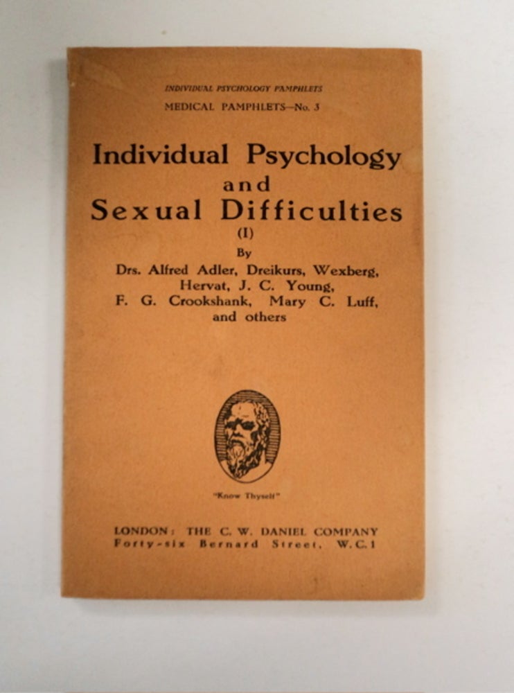 [90088] Individual Psychology and Sexual Difficulties (I). Alfred ADLER.