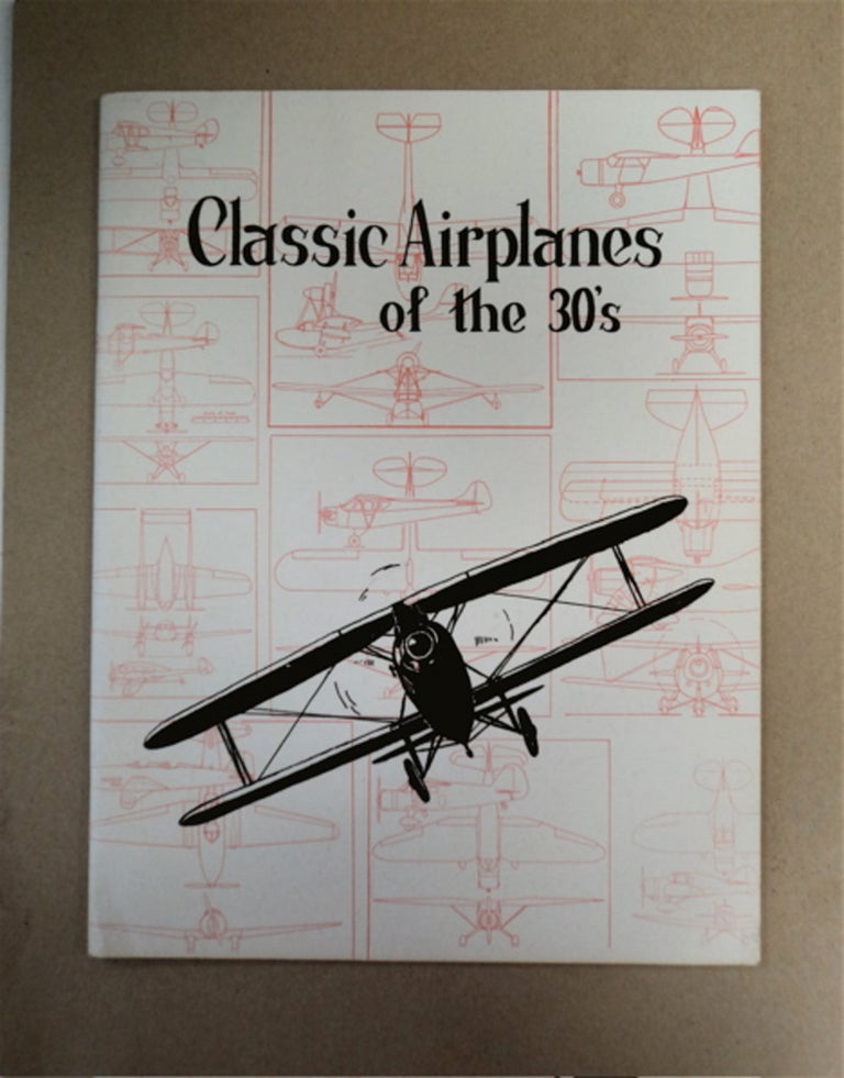 [90183] CLASSIC AIRPLANES OF THE 30'S
