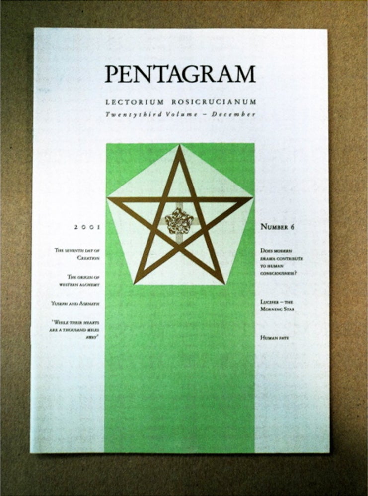 [90194] PENTAGRAM: JOURNAL OF THE INTERNATIONAL SCHOOL OF THE GOLDEN ROSYCROSS, LECTORUM ROSICRUCIANUM