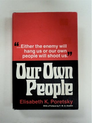 90362] Our Own People: A Memoir of 'Ignace Reiss' and His Friends. Elisabeth K. PORETSKY
