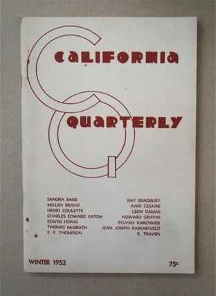 90372] CALIFORNIA QUARTERLY
