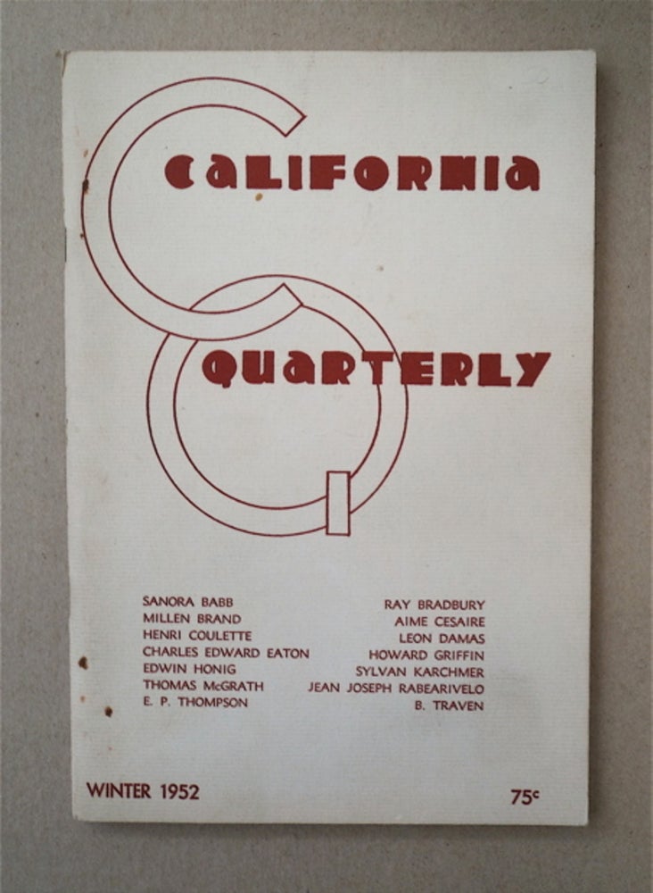 [90372] CALIFORNIA QUARTERLY