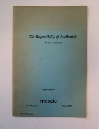 90390] The Responsibility of Intellectuals. Noam CHOMSKY