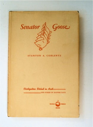 90428] Senator Goose and Other Rhymes. Stanton A. COBLENTZ