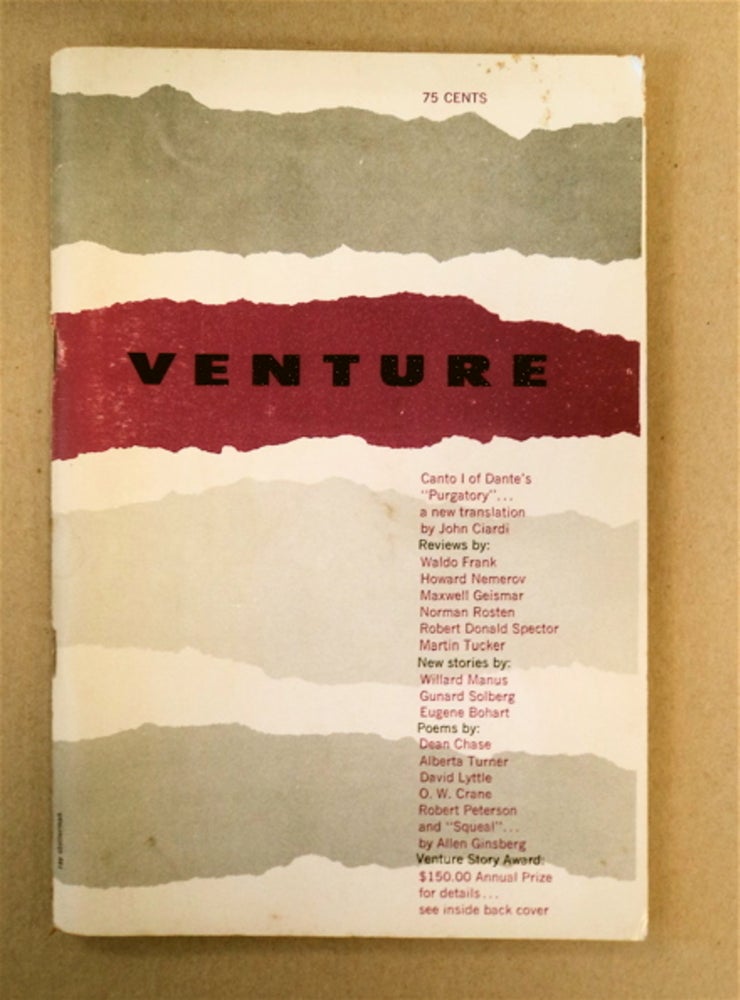 [90467] "Squeal." In "Venture" Allen GINSBERG.