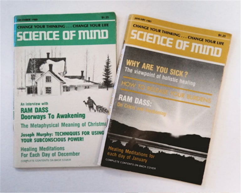 [90783] "Doorways to Awakening: An Interview with Ram Dass by Ronald S. Miller." In "Science of Mind" RAM DASS.