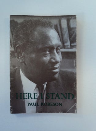 91001] Here I Stand. Paul ROBESON