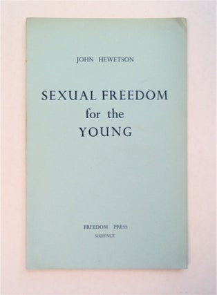 91058] Sexual Freedom for the Young: (Society and the Sexual Life of Children and Adolescents)....