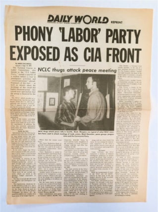 91095] Phony 'Labor' Party Exposed as CIA Front. Mike ZAGARELL