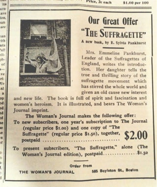 THE WOMAN'S JOURNAL: OFFICIAL ORGAN OF THE NATIONAL AMERICAN WOMAN SUFFRAGE ASSOCIATION