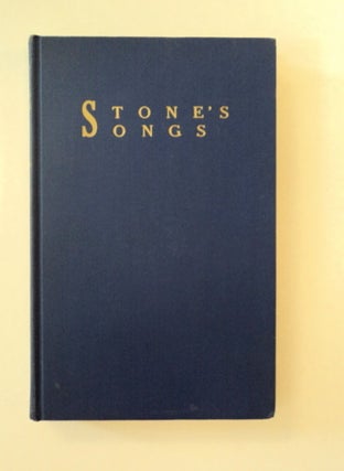 91410] Songs of California and Other Lyrics. H. Attie STONE