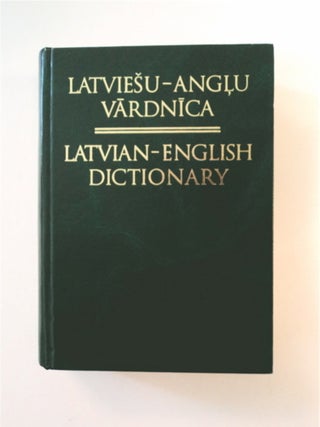 91417] Latvian-English Dictionary. Andrejs VEISBERGS, ed