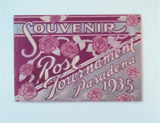 91543] SOUVENIR, ROSE TOURNAMENT, PASADENA, 1935