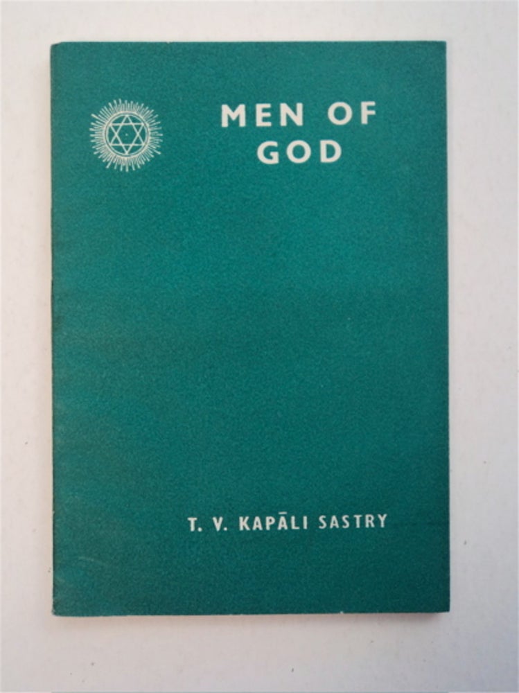 [91922] Men of God. T. V. KAPALI SASTRY.