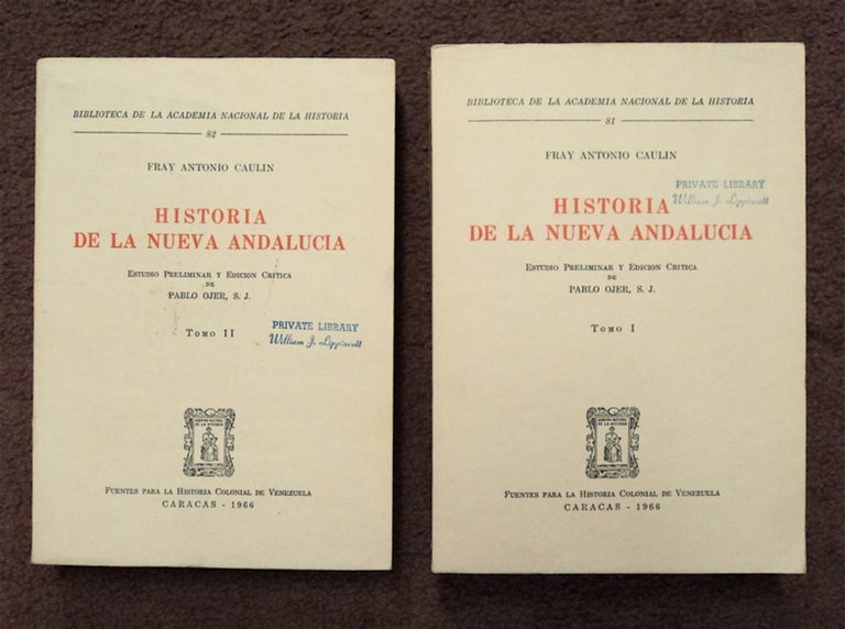 [91938] Historia de la Nueva Andalucia. Fray Antonio CAULIN.