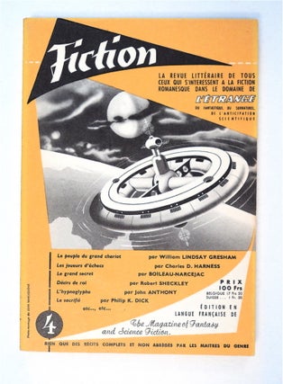 92299] FICTION: ÉDITION FRANÇAIS DE "THE MAGAZINE OF FANTASY AND SCIENCE FICTION"