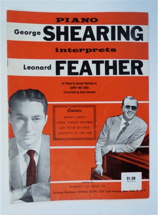 92481] George Shearing Interprets Leonard Feather as Played by George Shearing on Savoy MG-12903....