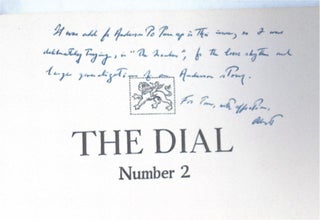 THE DIAL: A MAGAZINE OF FICTION